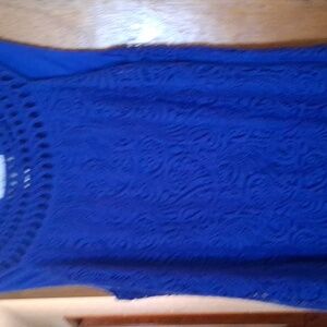 Vibrant Blue Sleeveless Dress